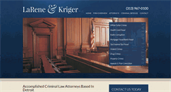 Desktop Screenshot of lareneandkriger.com