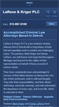 Mobile Screenshot of lareneandkriger.com